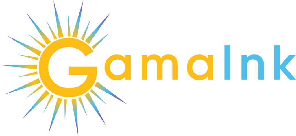 Gama ink color full logo